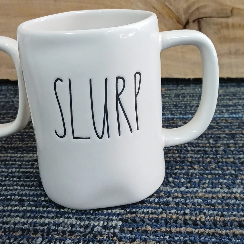 Set of 3 Rae Dunn Mugs Artisan Collection. Slurp, Think, Chill